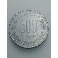 Румыния 500 леев 2000 года .