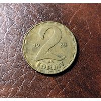 2 форинта 1989