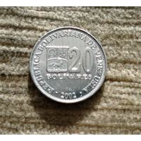 Werty71 Венесуэла 20 боливаров 2002