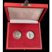 НАСТОЛЬНЫЕ МЕДАЛИ: ВИЛЬГЕЛЬМ ПИК, ЭРНСТ ТЕЛЬМАН ( ГДР 70-е г.г.)