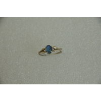 Кольцо , серебро 875 пр.  ( Р. 18 )