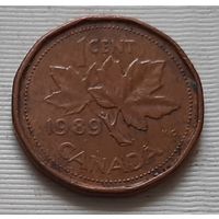 1 цент 1989 г. Канада