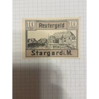 10 пфенингов (нотгельды) г. Германия.-1412