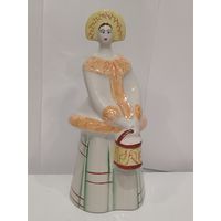 Все лоты с 1р.Девушка с ведром