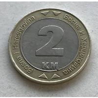 Босния и Герцеговина 2 марки 2008 биметалл