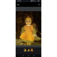 Кукла ГДР, 26 см. Длинные волосы