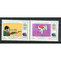 Иран  - 1986г. - Азиатские игры - 2 марки - полная серия, MNH [Mi 2186-2187]. #O-Se-Z-1-10