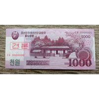 Werty71 КНДР Северная Корея 1000 вон 2008 UNC банкнота