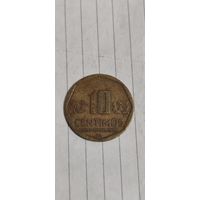 Перу 10 сентимос 2002