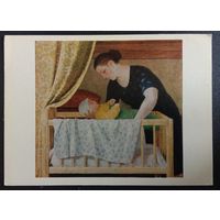 Соцреализм. Кугач Ю. У колыбели. 1977