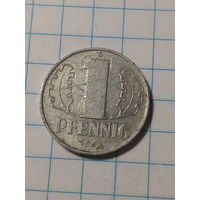 1 Пфенниги ГДР 1963 год