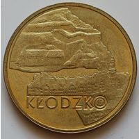 Польша 2 злотых 2007 год "Древние города Польши - Клодзко"