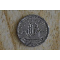 Восточные Карибы 10 центов 1959 с 1 руб