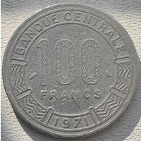 Камерун 100 фраков 1971