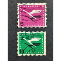Германия 1955. Возобновление работы Lufthansa