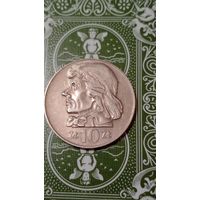 Польша 10 злотых 1969 Костюшко