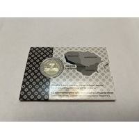 2 евро Литва 2025 Малая Литва Коинкарта BU