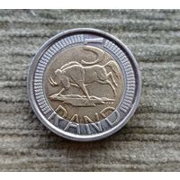 Werty71 ЮАР 5 рандов 2011 рэндов ранд рэнд биметалл