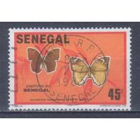 [2484] Сенегал 1982. Фауна.Бабочка. Гашеная марка.