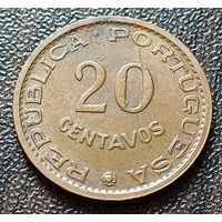 Сан-Томе и Принсипи 20 сентаво, 1962     ( 1-2-1 )