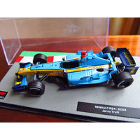 Модель автомобиля 1-43 Фомула 1 Formula 1 F1 Renault R24 2004 Jarno Trulli В комплекте модель, бокс, журнал Состояние модель как новая журнал отличное