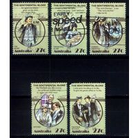 Австралия - 1983 [Mi. 849-853] Гашеная (AU21)
