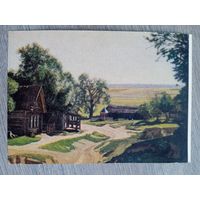 1954. Крымов. На краю деревни