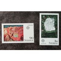 Швеция** 1975 Европа полная серия