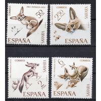 Испанская Сахара 1970. Фауна.Фенек 4 марки 310-13