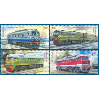 Украина 2008. Локомотивостроение в Украине. Тепловоз 4 марки (485)