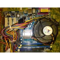 Материнская плата ASRock 775i65G Presler Conroe, rev. 2.03, socket 775 на чипсете Intel 865 с рабочим AGP 8X, поддержкой двухканальной памяти DDR1 и Windows 98
