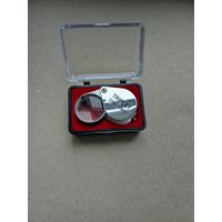 Лупа 21 мм 30 крат. Вфутляре бархот. Новая!!!