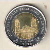 Панама 1 бальбоа 2019 Кафедральный собор Базилика Святой Марии