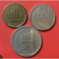 Перу 3 монеты