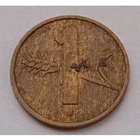 Швейцария, 1 раппен, 1956 год, VF