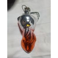 Игрушка ёлочная СССР Мишка оригинал не бита
