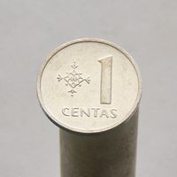 Литва 1 цент 1991