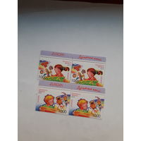 Марки Беларусь 2010 детские рисунки Европа