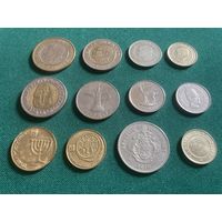 Турция,ОАЭ,Израиль,Египет,Сейшелы  набор монет-5