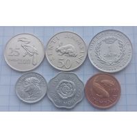 Замбия, Танзания, Андорра, Филиппины, Сейшелы, Малави - одним лотом