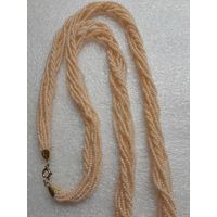 Винтажные бусы. Чехословакия.