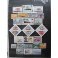 Продажа коллекции с 1 рубля! История судостроения на почтовых марках мира.