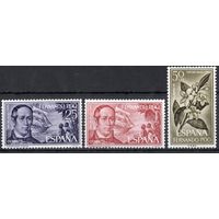 Испанская колония Фернандо По 1964. Персоны. Фауна. 3 марки Mi 216-18