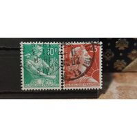РАСПРОДАЖА ФРАНЦИЯ 1959г. Полная серия. Гаш.