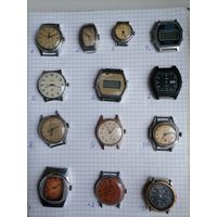 Лот наручных часов -13 штук