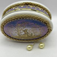 Шкатулка фарфоровая Loreus. Италия. Арт 3265