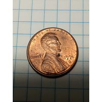 1 цент США 1991 D год