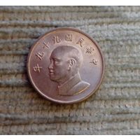 Werty71 Тайвань 1 доллар 2010 Китайская Республика