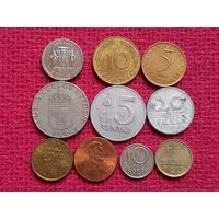 Лот монет Мира