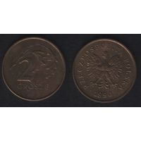 Польша y277 2 грош 1990 год (mw) (_alb2